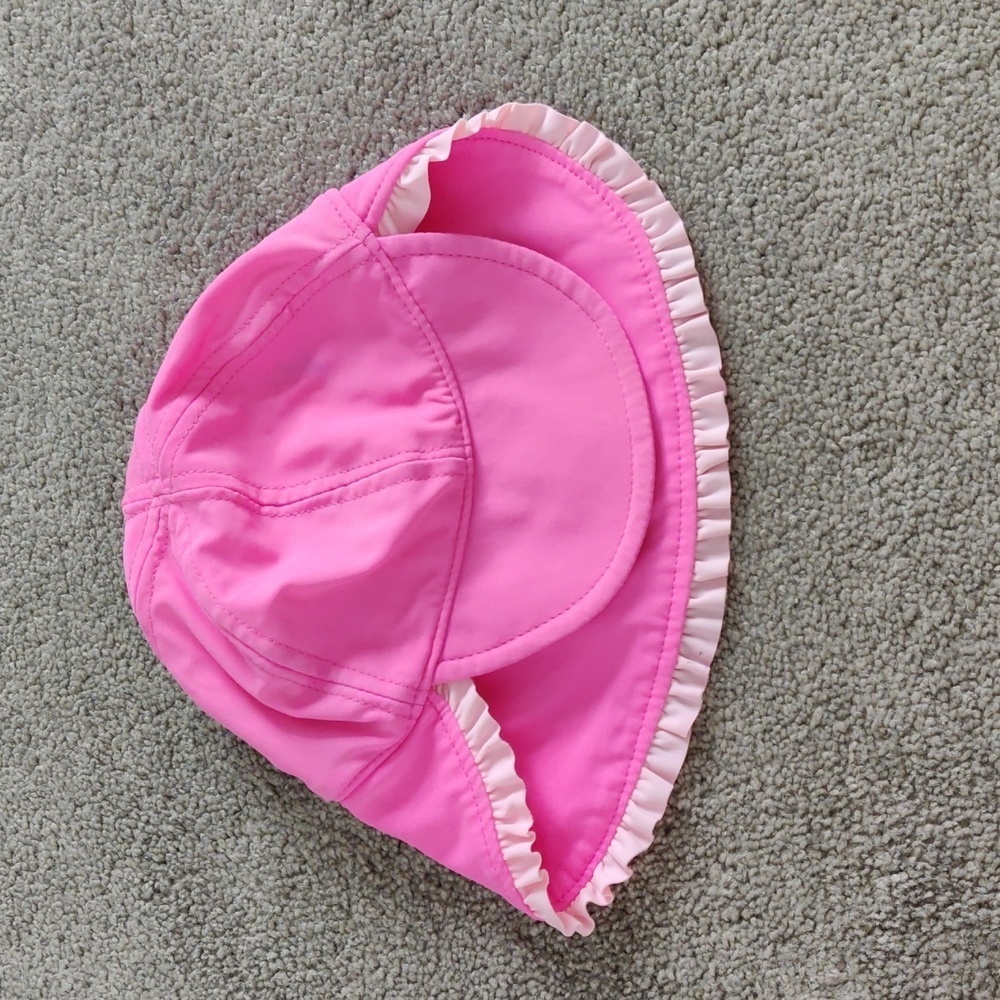Koala Kids Baby Girl Swim Hat Sun Hat Pink Size 6-12 Months